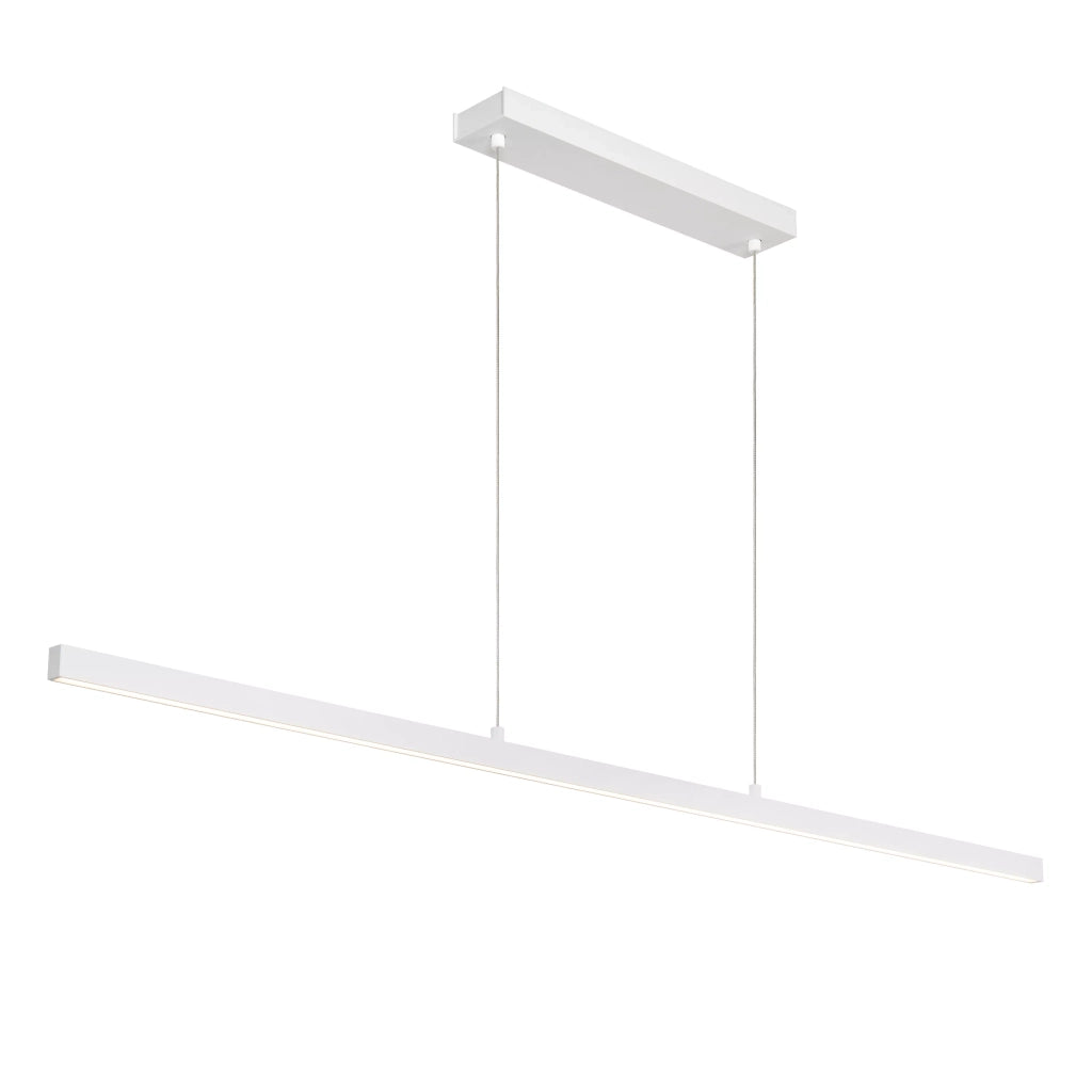Lampada a sospensione bianca Sigma 148cm LED 36W Lucide