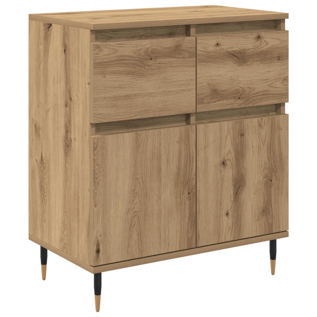 Credenza | Madia | Buffet da pranzo | Armadio da pranzo con cassetto Rovere artigianale 60 x 35 x 70 cm
