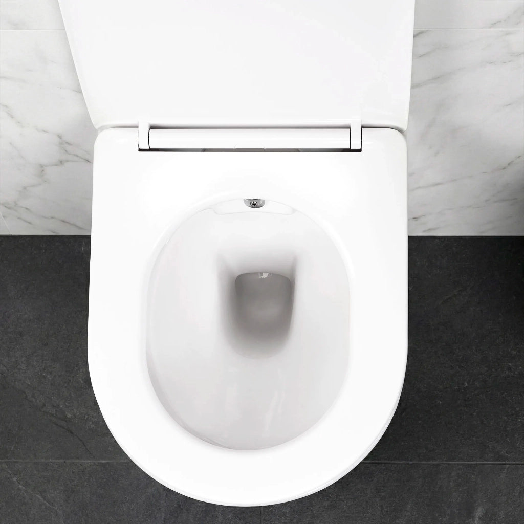 Vaso Wc Sospeso Rea Carlo Lux Rimless Con Funzione Bidet