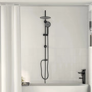 Sistema Doccia Nero 47 x 20 x 95 cm Acciaio inossidabile 42023407
