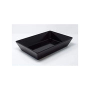 Vaschetta rettangolare in melamina 45x30 Velocity nero
