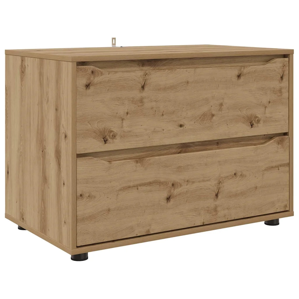 Armadio Rovere artigianale 80 x 48 x 57 cm Legno multistrato 888826