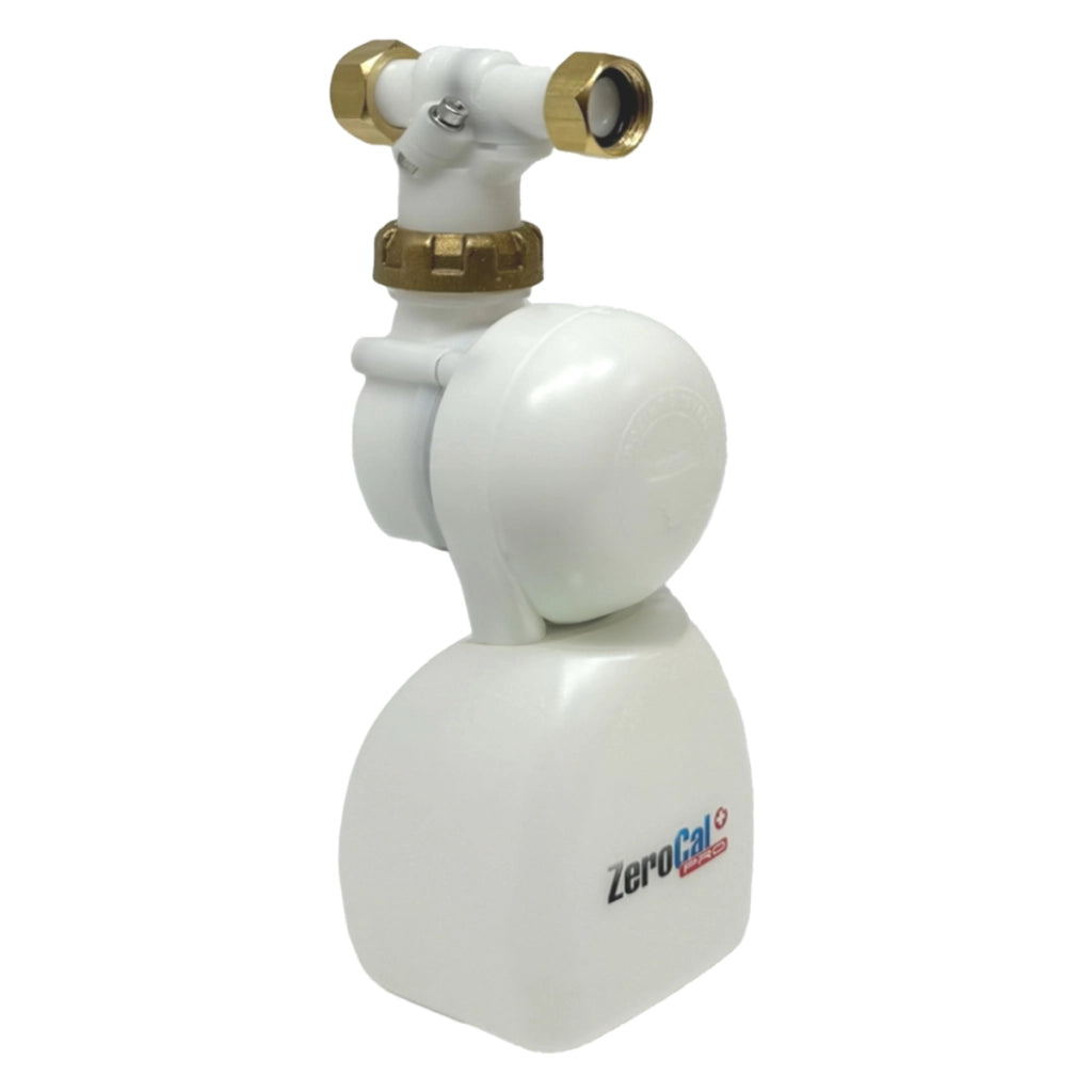 DOSATORE PROPORZIONALE ANTICALCARE A RICARICA LIQUIDA PER CALDAIE MODELLO ZEROCAL+ PRO DUAL UNIVERSA - 1/2 - ATTACCO ORIENTABILE - ORIZZONTALE E VERTICALE  - GEL