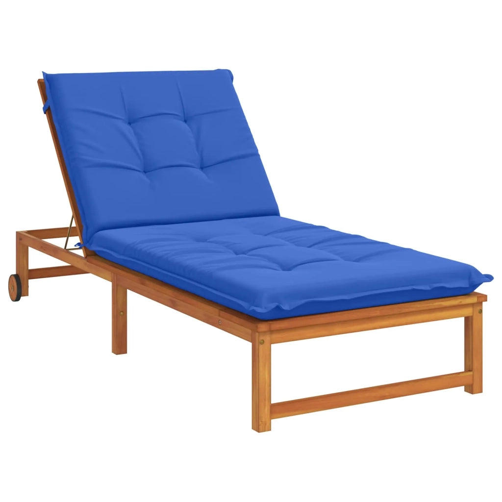 Cuscino per Lettino GEMERT 100% Poliestere Blu Reale 947472