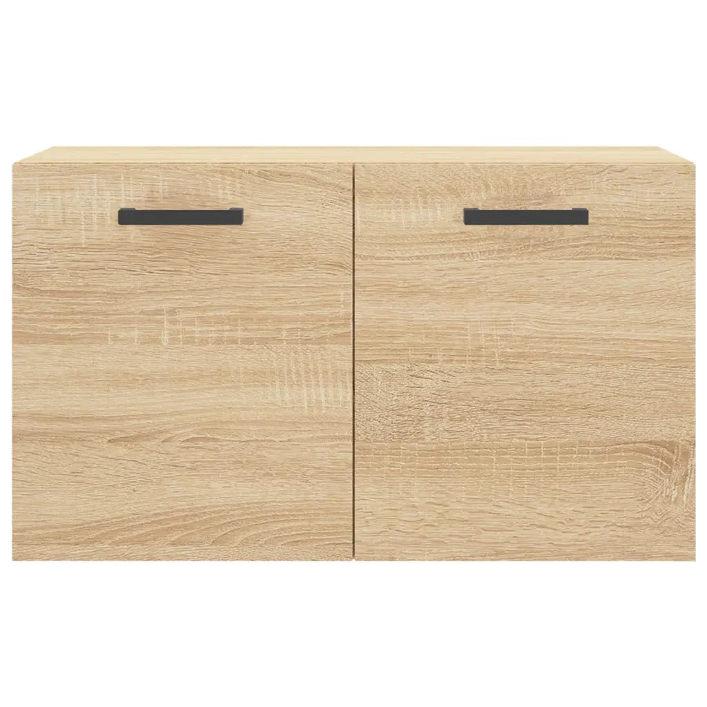 vidaXL Mobile a Parete Rovere Sonoma 60x36,5x35 cm Legno Multistrato