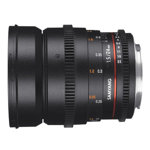 MF 24mm T1,5 Video DSLR II MFT