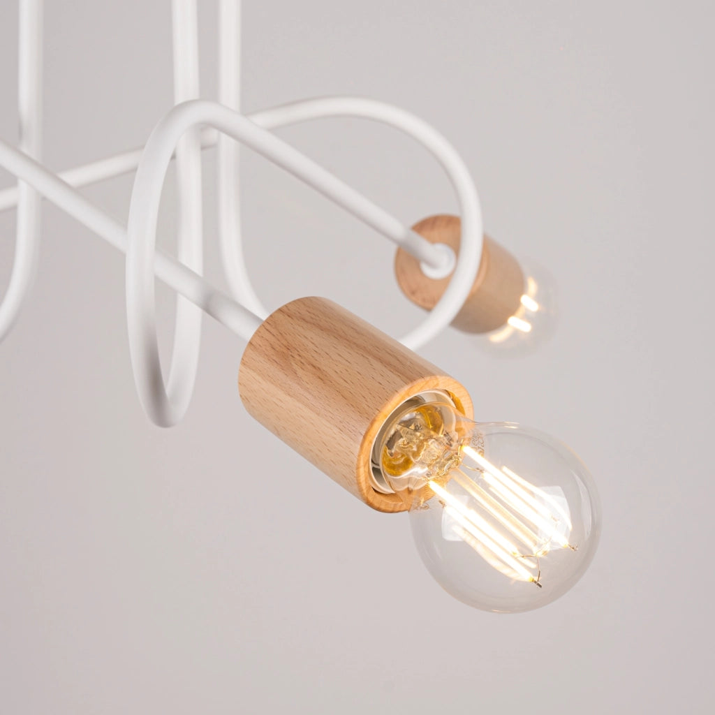 Lampadario EMBER 3 bianco
