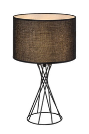 Lampada da tavolo Nivra nera 1xE27 Rabalux