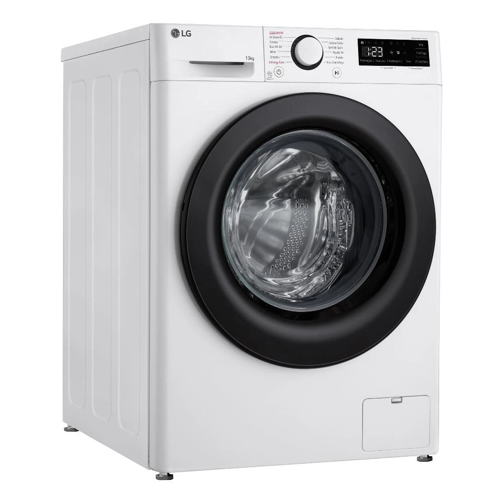 Lavatrice A Carcio Frontale Lg 13 Kg Serie R3 F4R3013NSWB AI DD Classe A -20% 1400 Giri (A85xL60xP61,5) Lavaggio A Vapore Allergy Care Inverter Direct Drive