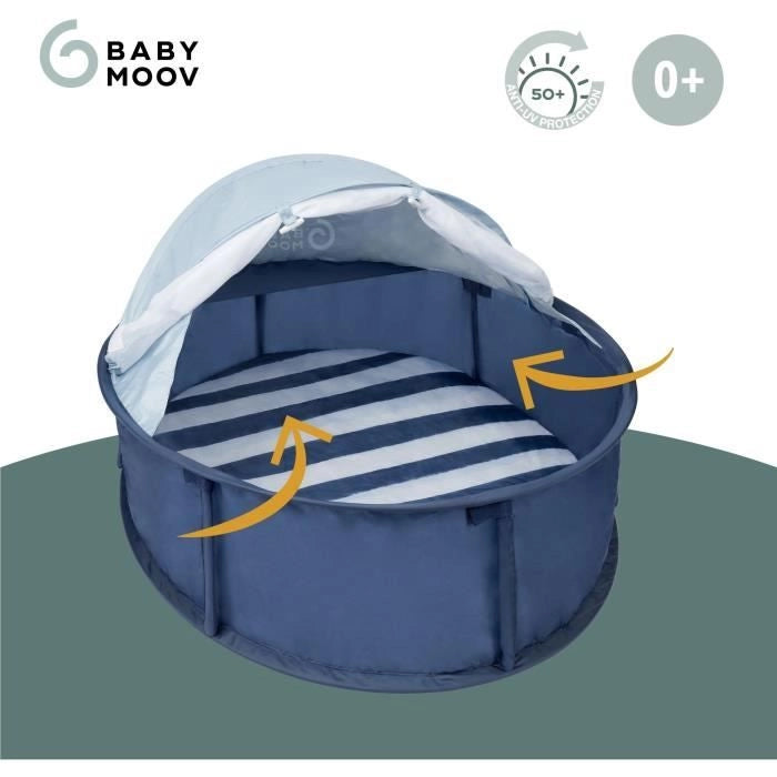 Babymoov Babyni Mariniere, Parco Giochi Anti-UV SPF 50+, 2 in 1