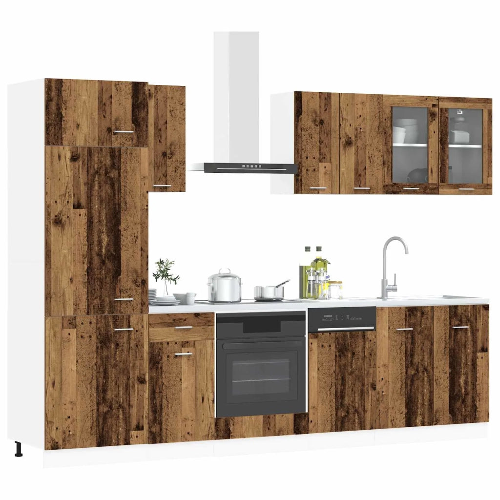 Unità Cucina Lyon 8 pcs Legno antico Legno ingegnerizzato 3445840