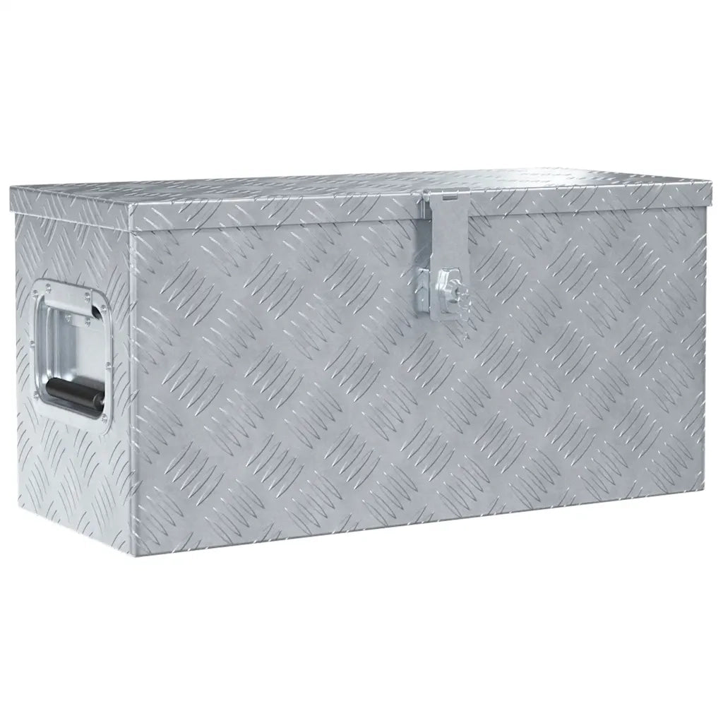 Cassetta in Alluminio 61,5x26,5x30 cm Argento cod mxl 15162