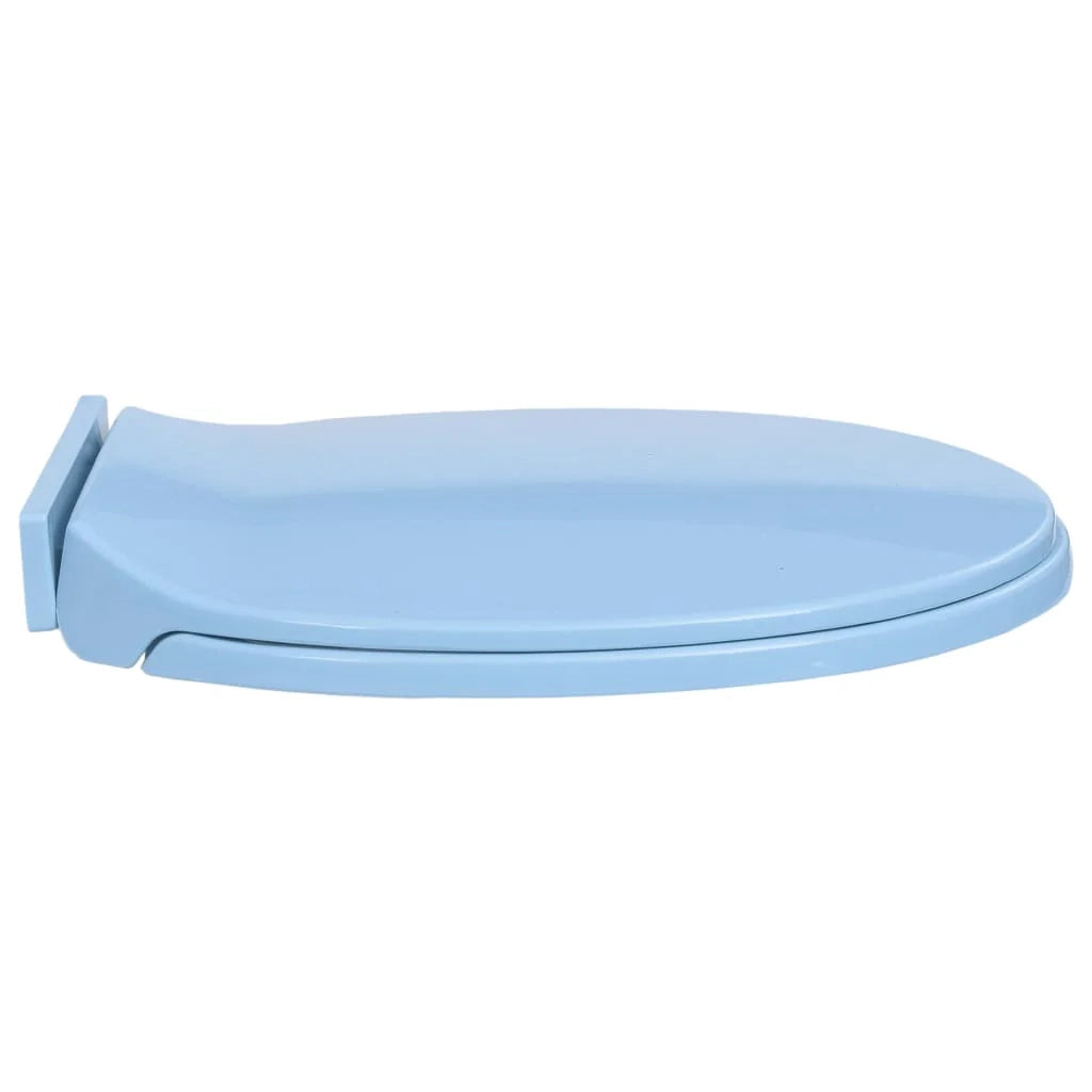 Sedile WC ovale blu con chiusura ammortizzata 02_0002923