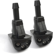 Kit di sostituzione per teste di spruzzatore in ABS, 2 pezzi, nero, per auto, con alta pressione e vettura di pulizia