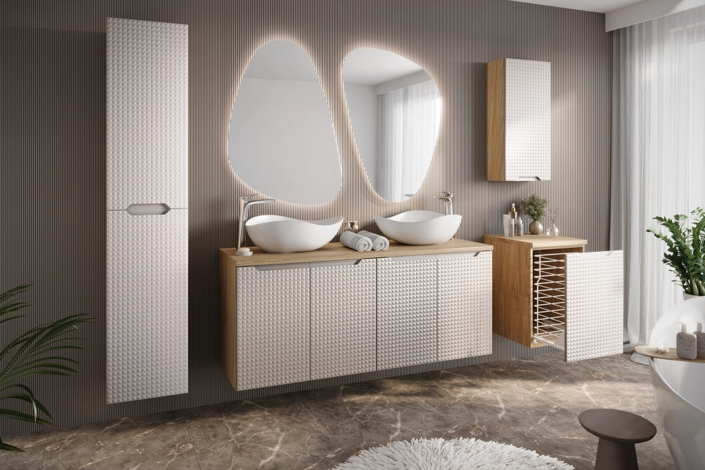 Pensile 35 cm 1 anta Luxor Beige 35 x 75 x 19 cm