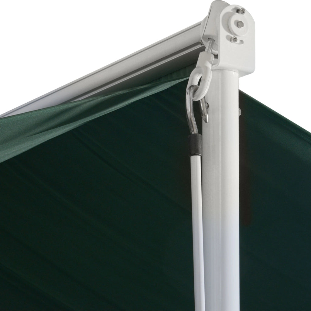 Tenda da giardino pieghevole ¨C zephmum ¨C verde scuro 4x3m
