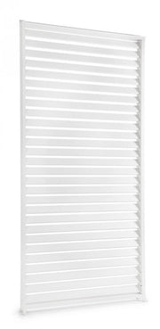 Pannello Frangisole Laterale per Pergola 123,5x6x238h cm Ocean Bianco
