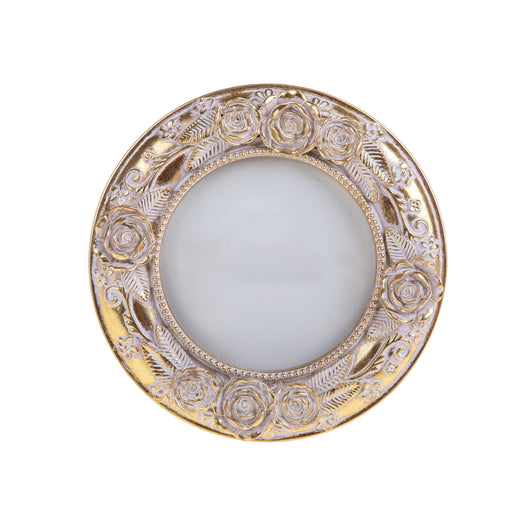 Set 2 Portafoto Rotondo Roses 15x15 cm