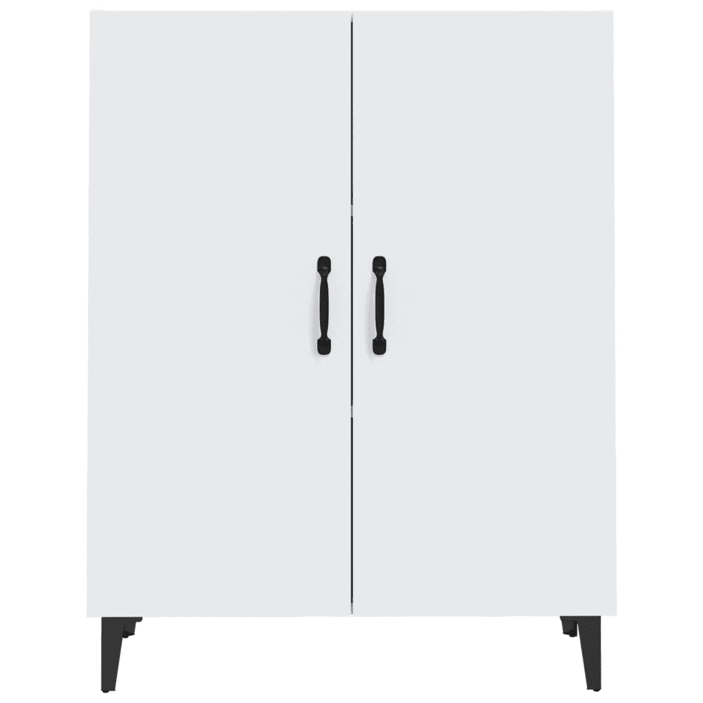 Credenza Bianca 70x34x90 cm in Legno Multistrato 812105