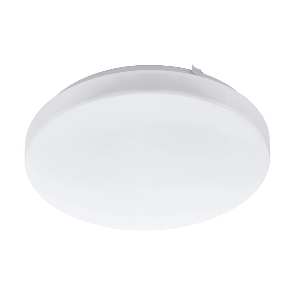 Plafoniera Moderna Frania Acciaio Bianco Led Integrato 10W
