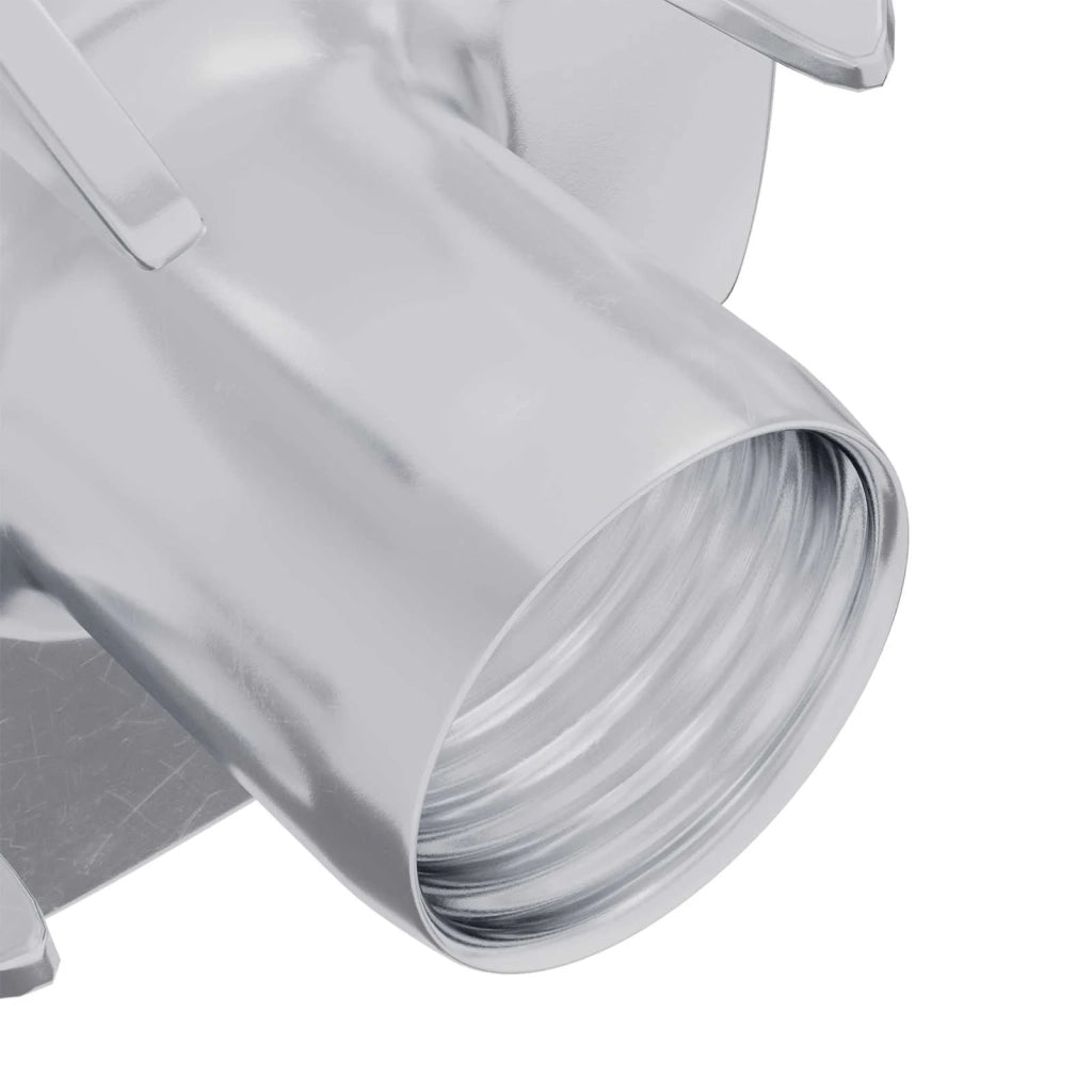 T-nut con punte 12 pz Argento M6 mm Acciaio CFW1080389