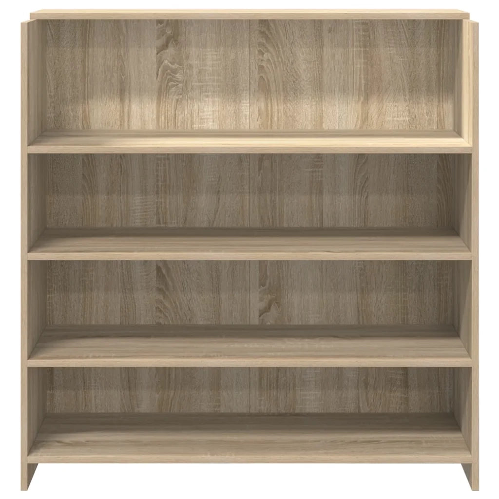 Scrivania per Reception-Tavolo per reception Rovere Sonoma 100x50x103,5 cm in Legno Massello