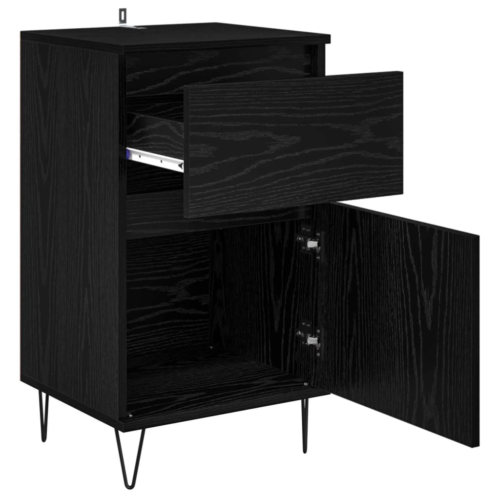 Credenza Rovere nero 35 x 40 x 70 cm Legno multistrato 881761