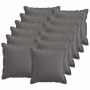 Cuscino con cuscino HOUTEN 12 pz Grigio Chiaro Lino 932733