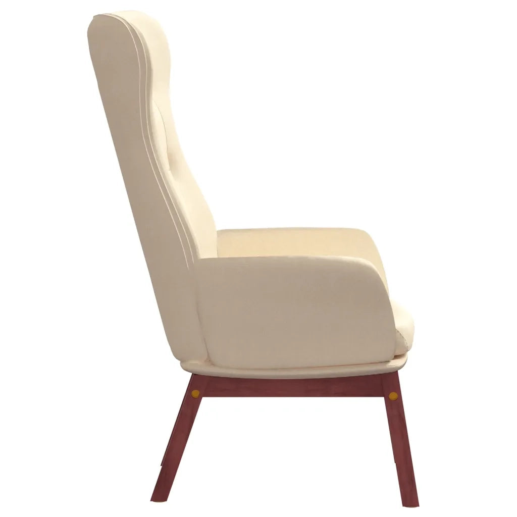 Poltrona Rilassante Crema in Tessuto cod mxl 14339
