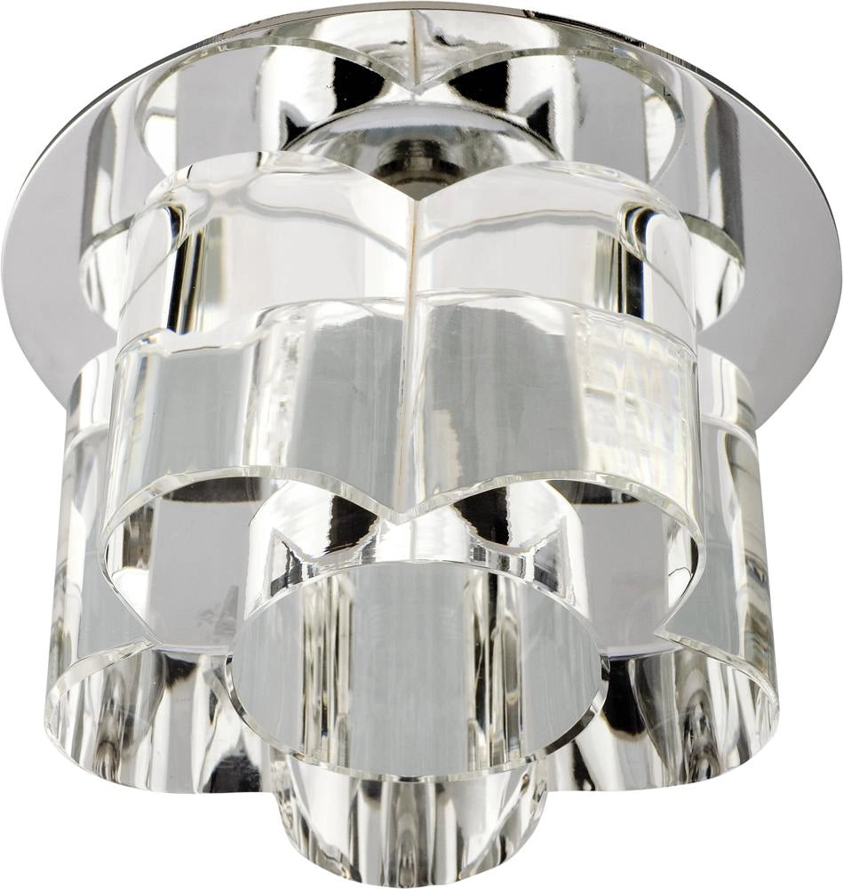 Plafoniera SK-21 1 luce cromata cristallo G4 Candellux