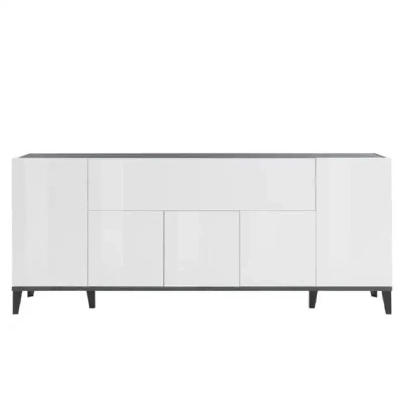 Credenza 200x40cm design 5 ante vano a ribalta ingresso soggiorno Stephanie