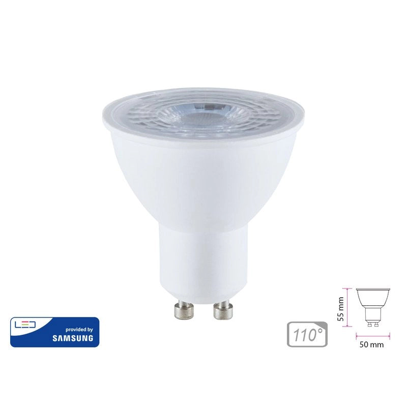 Lampada Led GU10 8W 220V 110 Gradi Neutro 4000K Angolo Larga SKU-218731