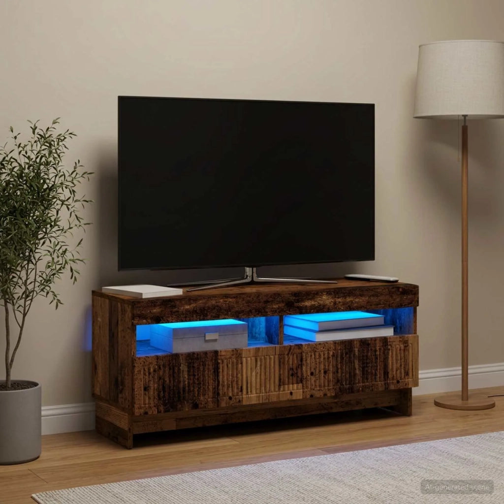 Mobile TV LED Legno antico Legno ingegnerizzato 896113