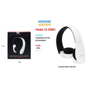 Trade Shop - Cuffie Bluetooth Wireless Archetto Regolabile Microfono Pieghevoli Maxtech Cu-bt003 -
