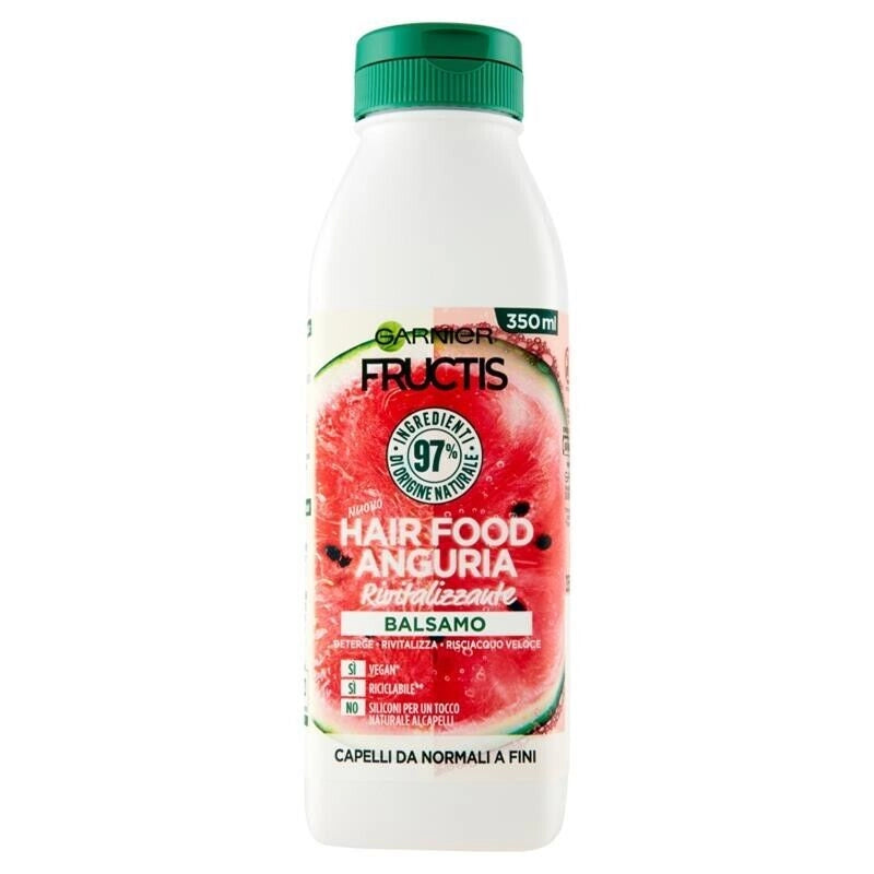 FRUCTIS HAIR FOOD BALSAMO IN FORMATO DA 350 ML ALL' ANGURIA