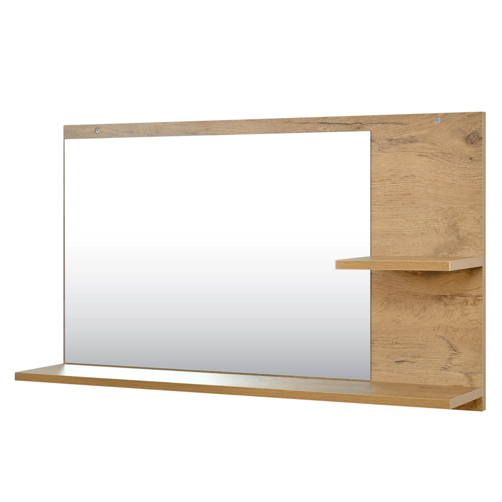 Set ingresso 3 pezzi con specchio; scarpiera; appendiabiti; LED e USB; bianco
