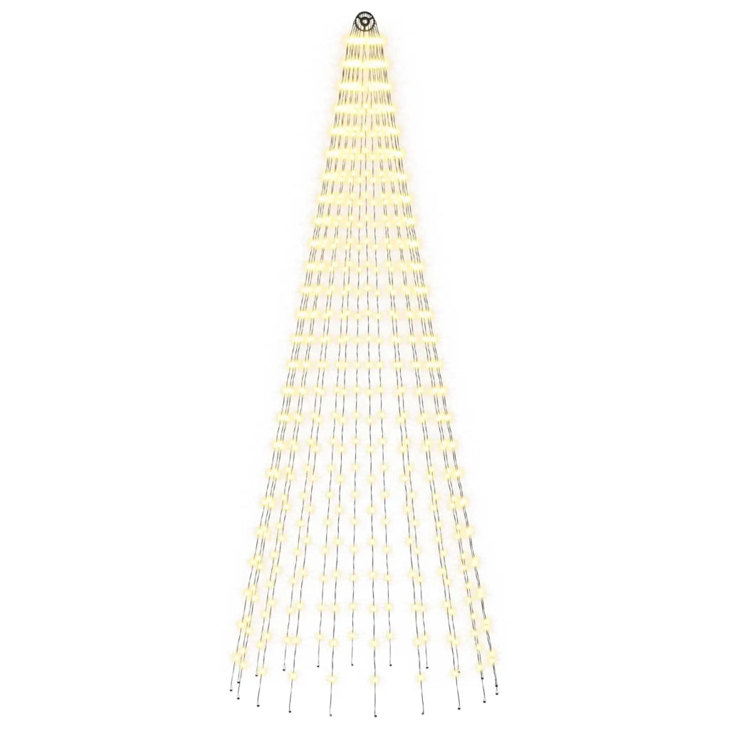 Luci per albero di Natale con picchetti e asta per bandiera 3468899