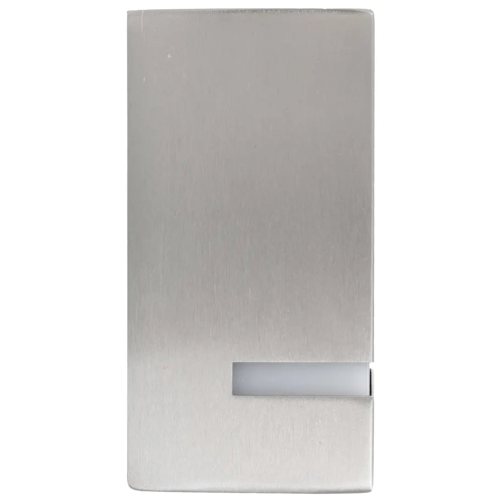 Lampade da Parete da Esterno 2 pz 35 W Argento Rettangolari cod mxl 68402