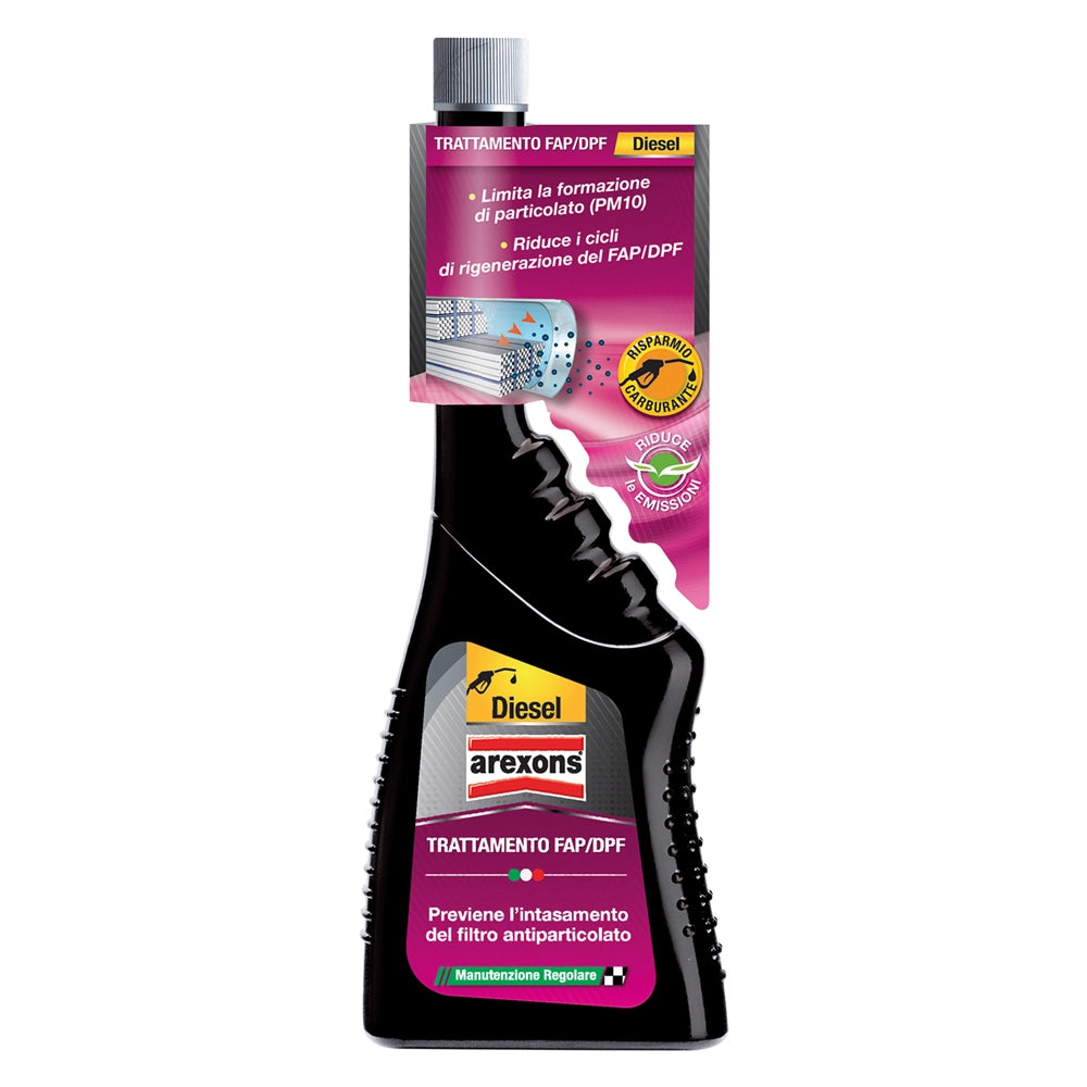 LIQUIDO ADDITIVO TRATTAMENTO FILTRO FAP/DPF ml 250  - AREXONS