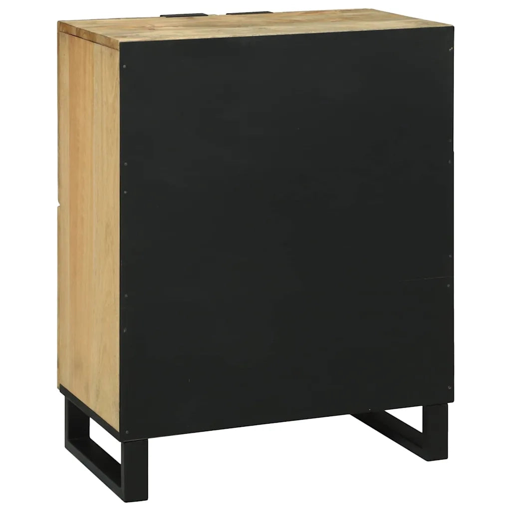 Credenza | Madia | Buffet da pranzo | Armadio da pranzo Marrone 60 x 33 x 75 cm legno massello di mango