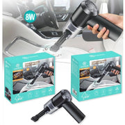 Trade Shop - Aspirapolvere A Pistola 2 In 1 Casa Auto Ricaricabile Usb Con Led 8 Watt Cx-9532 -