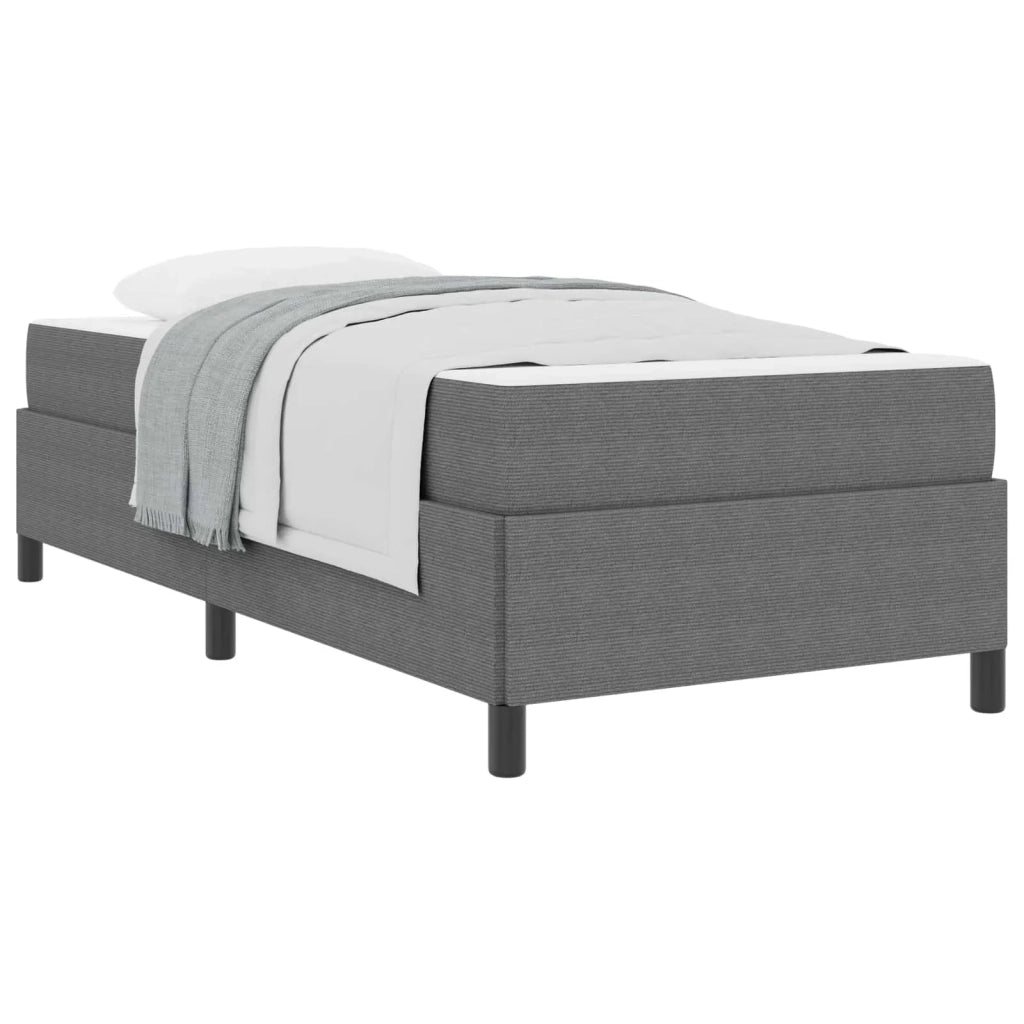 Struttura del letto Grigio chiaro 80 x 200 cm Tessuto 3399090