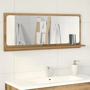 Mensola Specchio rovere artigianale 90 x 10,5 x 37 cm 862527