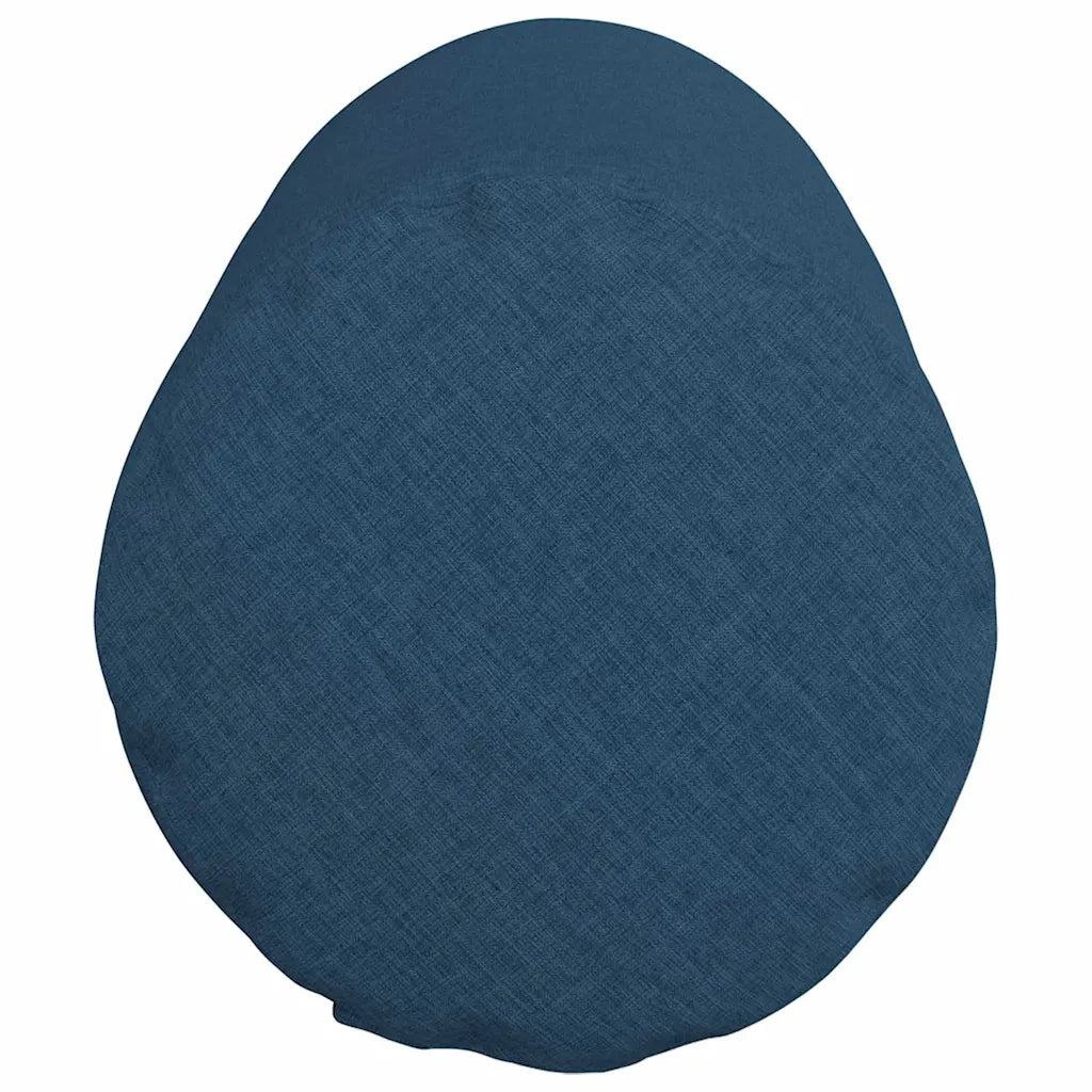 Cuscini a rullo 2 pcs Blu Ø 25 x 70 cm Tessuto