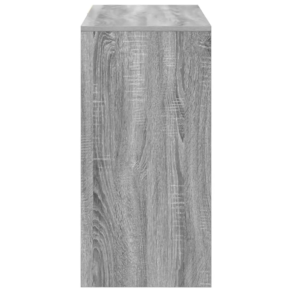 Scrivania Grigio Sonoma 90 x 37.5 x 75 cm Legno multistrato 869495