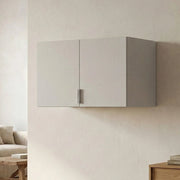 Carre, Armadio Multiuso 2 Ante un Ripiano, 51x49h cm Bianco