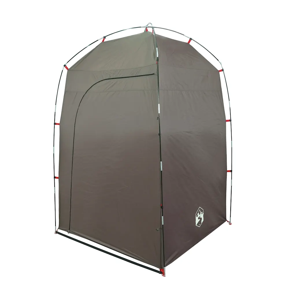 Tenda da Doccia-Tenda Doccia Portatile Marrone Impermeabile 666025
