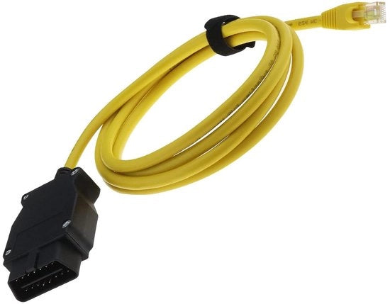 Cavo Ethernet 2M OBD2 RJ45 - Interfaccia OBDII per Auto Diagnostica - Serie F Compatibile