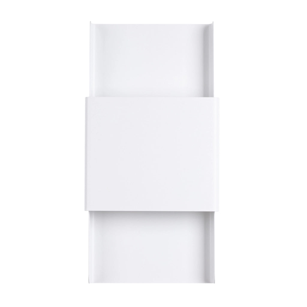 Applique moderna rettangolare bianca SKELDA 2xG9 Pure Lume