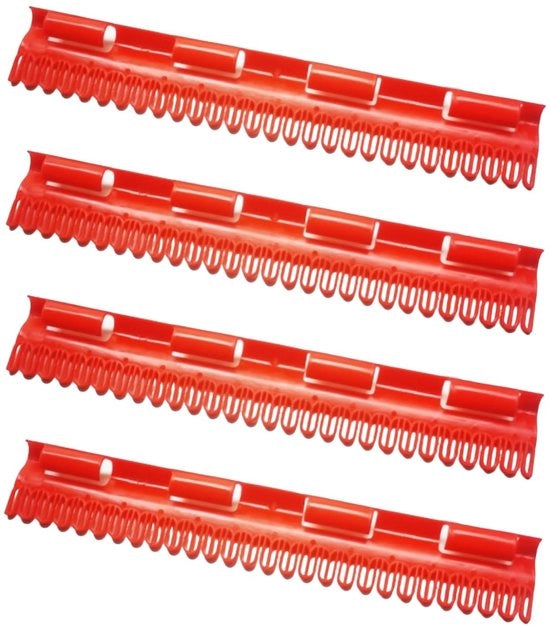 Set di 4 appendiabiti per stendino, appendiabiti per stendino impermeabili, appendiabiti per stendino per calze, appendiabiti per stendino per intimo in plastica appeso